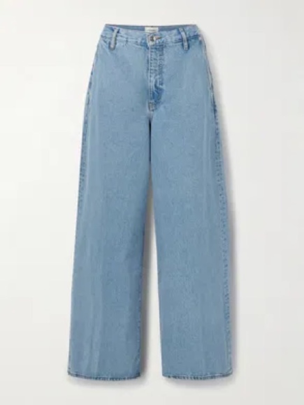 Bella Freud organic cotton David wide leg jeans